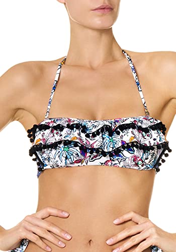 Goldenpoint Bikini Kobiety Kostium Biustonosz Opaska Island Resort, Multicolor, 75B