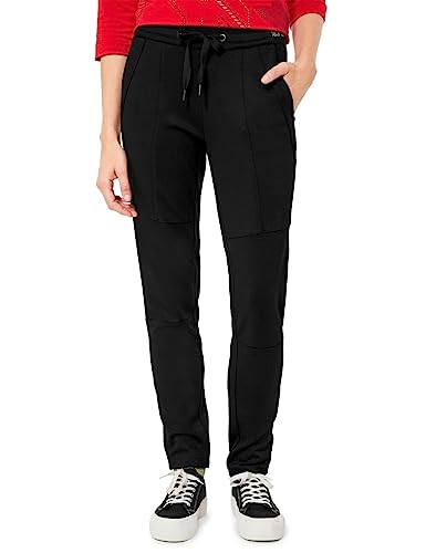 Cecil Damskie spodnie do biegania B375842, czarne, XL/L28, czarny, XL x 28L