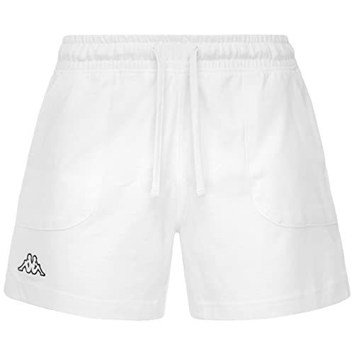 Kappa Damskie spodnie sportowe z logo Caber białe, XXL
