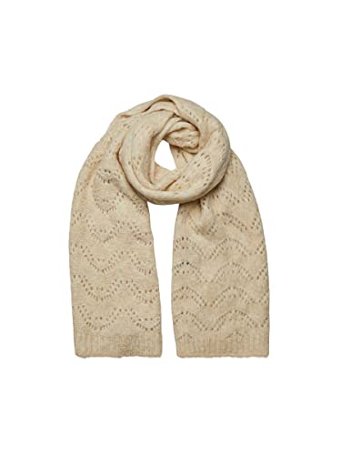 PIECES Damski szalik PCBIBI Long Scarf NOOS, Whitecap Gray, One Size