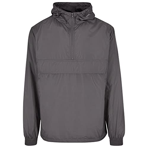 Urban Classics Męska kurtka Basic Pull-Over, Ciemny cień, 4XL