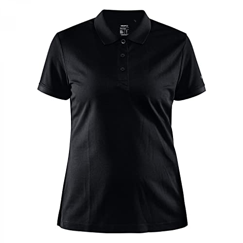 Craft CORE Unify damska koszulka polo, czarna, L, Czarny, L