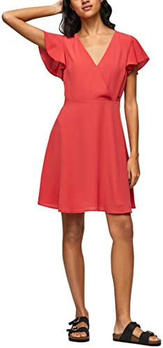 Pepe Jeans Damska sukienka Patrizia, czerwona Studio, M, Czerwony studio, M