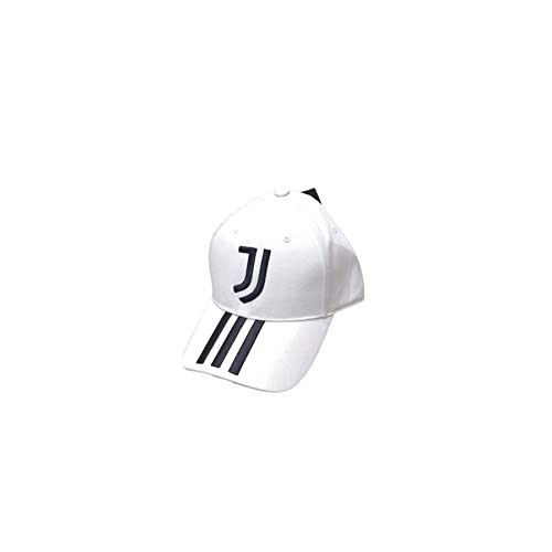 adidas, Juve Bb Cap, czapka baseballowa, biała, czarna, Osfl, unisex