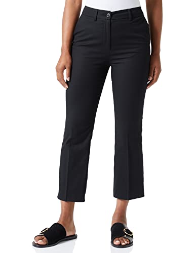 Sisley Spodnie damskie 4IULLF02Y, czarne, 100, 38, czarny 100, 38
