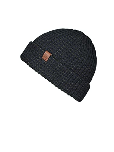 BICKLEY + MITCHELL Męska czapka typu beanie Mens Waffle Structured 71006-01-33, granatowa, jeden rozmiar