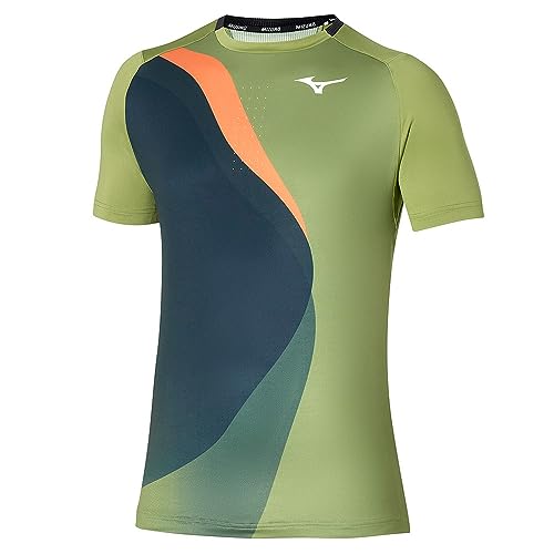 top Mizuno Koszulka męska Release Shadow, Calliste Green, M