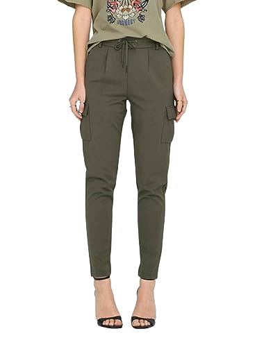 ONLY Onlpoptrash Life Easy Cargo Pocket PNT spodnie damskie, Bungee Cord, XXS x 30L
