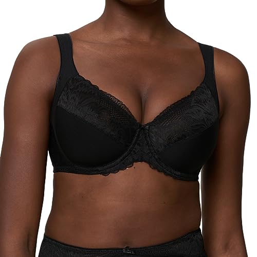 Triumph Women's Modern Lace+Cotton W02 biustonosz, czerwony Rumba Red, 105C