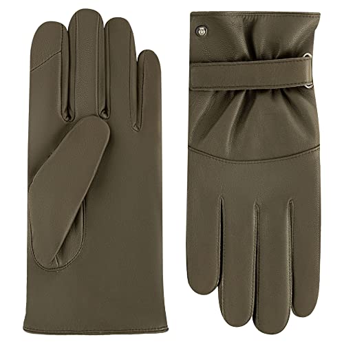 Roeckl Howell Skórzane Rękawiczki Mężczyź, Moss, 10