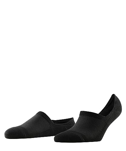 Burlington Kobiety Stopki Athleisure W IN Nylon niewidoczne jednokolorowe 1 Para, Czarny (Black 3000), 39-42