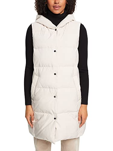 ESPRIT Kamizelka damska, 110/Off White, M