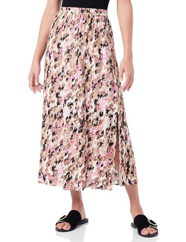 VERO MODA Damska spódnica VMEASY Maxi Skirt R1 WVN GA Rock, Tigers Eye/AOP:Ina, M, Tigers Eye/Aop: ina, M