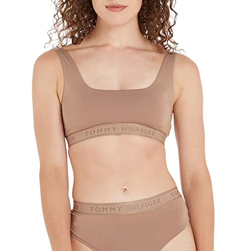 Tommy Hilfiger Damski biustonosz bez podszewki, Mleko owsiane, XL