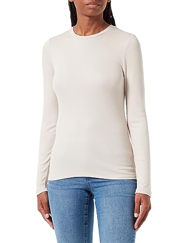 VERO MODA Vmroma Ls Slim Top JRS Noos koszulka z długim rękawem, Kamie? Pumeksowy, S