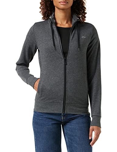 Only Play Damska bluza Onpelina High Neck Sweat-Opus, ciemnoszary melanż, M