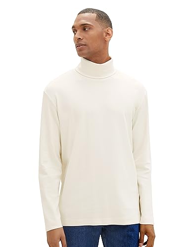 TOM TAILOR Koszulka męska z długim rękawem, 18592 – Vintage Beige, XL