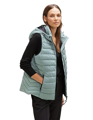 Street One Damska kamizelka pikowana A220200, Polar Mint, 44, Polar Mint, 44