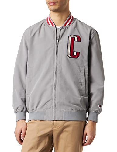 Champion Męska kurtka Rochester 1919 Bookstore Bomber, szara (CDB), XL, szary (CDB), XL
