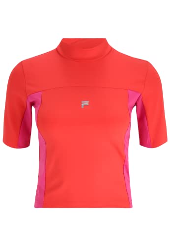 FILA Riva Cropped herbata gorzka, różowa, rozmiar S