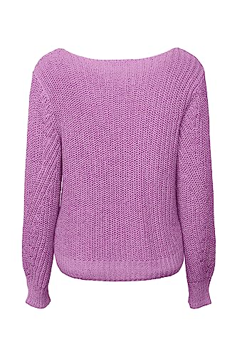 ESPRIT Damski sweter 023EE1I326, 560/LILAC, S, 560/liliowy, S