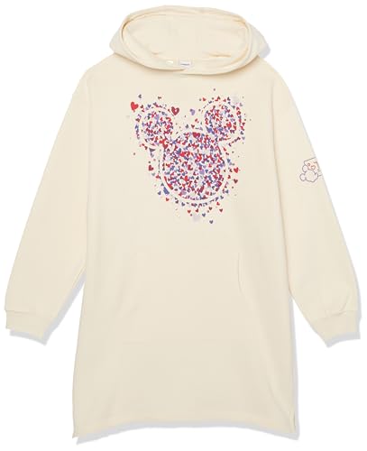 Desigual Dziewczęca sukienka Vest_emmline Disney Casual Dress, biały, 6 Lata