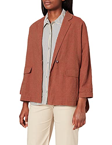 Yargıcı Damska kurtka Single Button, Brązowy (Brown 003), 40 (Herstellergröße: 03)