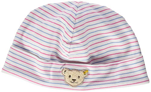Steiff Mütze Czapka Bimba, Biały (Bright White 1000), 43 (Taglia unica: 043)