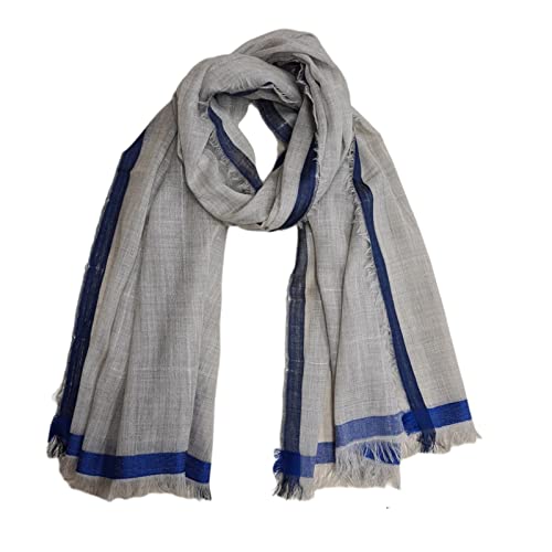 Marco Pascali Foulard Szalik damski, Szary, 76x180