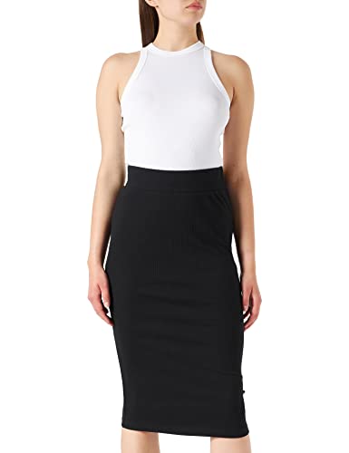 VERO MODA Damska spódnica ołówkowa Vmlavender Hw Pencil Skirt VMA Noos, czarny, L