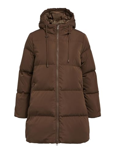 Object Damska kurtka puchowa, ciemna czaszka, XL