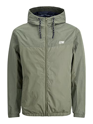 JACK & JONES Jjdover kurtka męska z kapturem, Dusty Olive, M