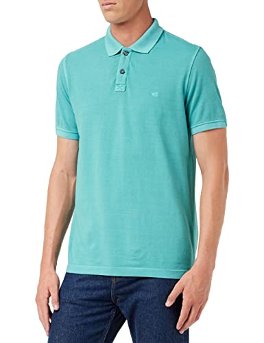 camel active Męska koszulka polo 409965/7p00, Teal, M