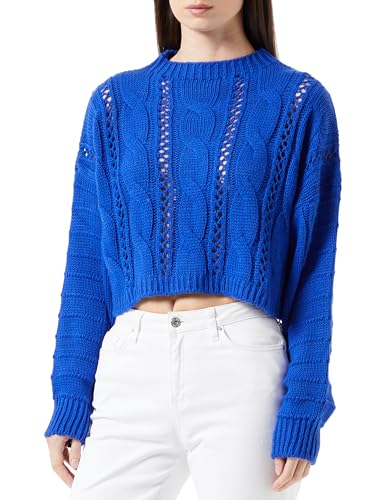 UCY Sweter damski 12426065-UC01, niebieski, M, niebieski, M