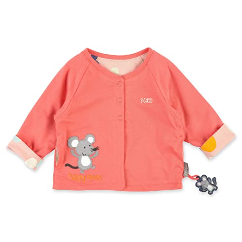 Sigikid Dziewczęca kurtka dwustronna, ciemnoró?owy/ró?owy, 92 cm