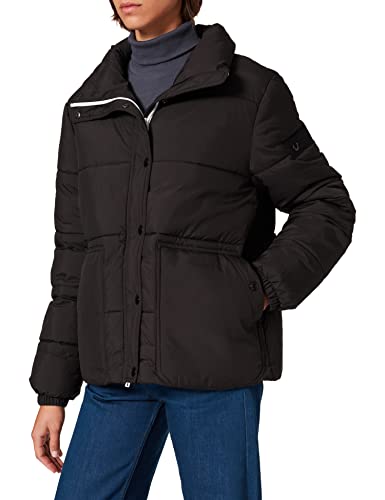 True Religion Damska kurtka puchowa bez puchu anorak, Czarny, L