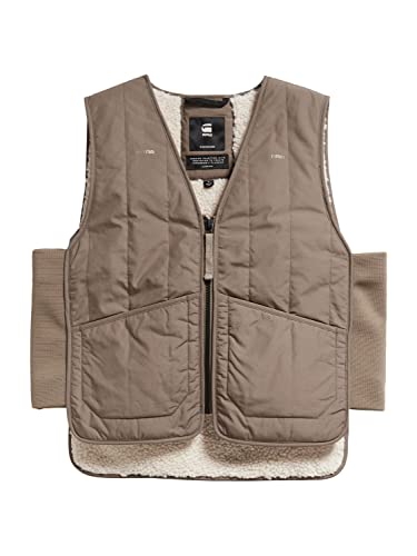 G-STAR RAW Kamizelka damska, Brązowy (Turf D22041-c442-273), XL