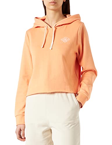 Hurley Damska bluza z kapturem Slap Cut Off, Rączka koralowa, S