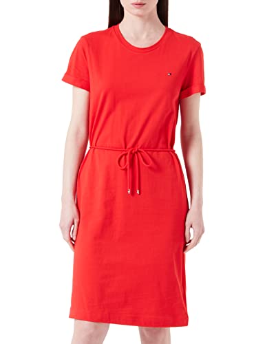 Tommy Hilfiger Damska koszulka z krótkim rękawem 1985 Reg C-Nk, fajerwerki, S, Fajerwerki, S