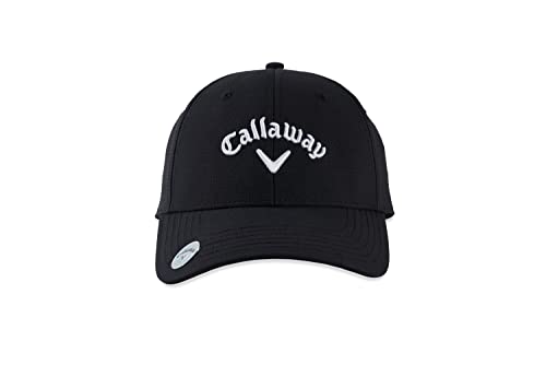 Callaway Czapka magnesowa dla obu płci, czarna, jeden rozmiar