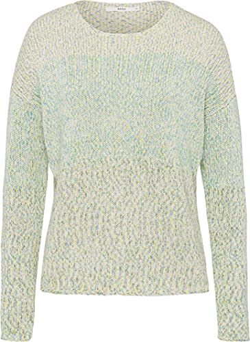 BRAX Liz Fancy Knit Bluza Damska, Niebieski (Sky 25), 44