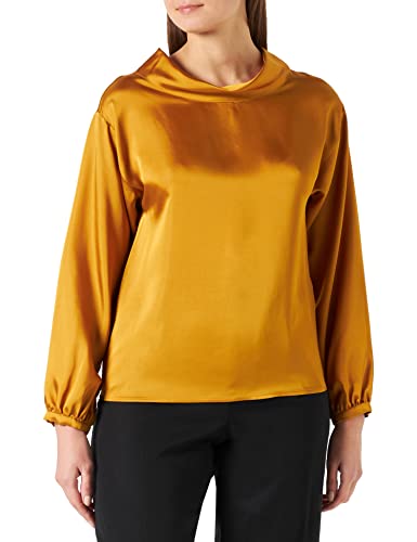 Sisley Bluza damska 52ADLQ02J, Mustard 3P8, XS