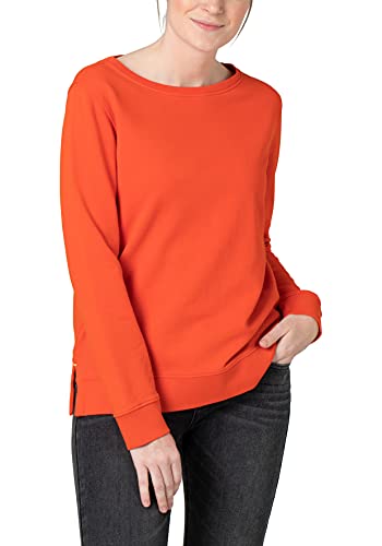 Timezone Bluza damska Basic Sweater, Deep Orange, L