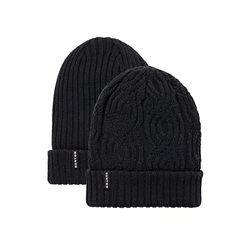 Burton Damska czapka beanie z recyklingu, czarny (True Black), jeden rozmiar