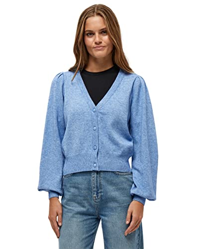 Minus Damski sweter Mary Knit Cardigan, Light Palace Blue, XXL