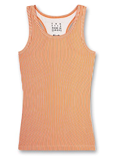 Sanetta Koszulka dziewczęca pomarańczowa bielizna, mandarynka, 128 cm