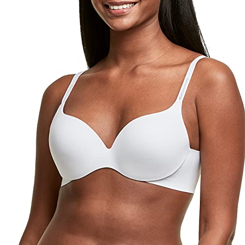 Maidenform Damski biustonosz Comfort Devotion Full Coverage Underwire Bra z pełną osłoną, biały, 80C