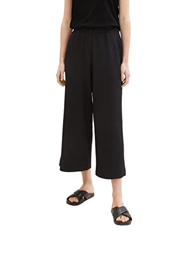 TOM TAILOR Denim Damskie spodnie 1036854, 14482-Deep Black, M, 14482 – Deep Black, M