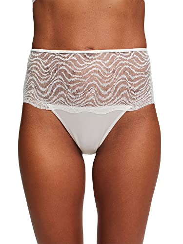 ESPRIT Bodywear Damskie stringi Moving LACE RCS h.w. Stringi, Off White, 38, Off White, 38