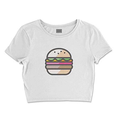 Bona Basics, Koszulka damska z nadrukiem cyfrowym,%100 bawełna, biała, casualowa, topy damskie, rozmiar: XL, biały, XL Krótki